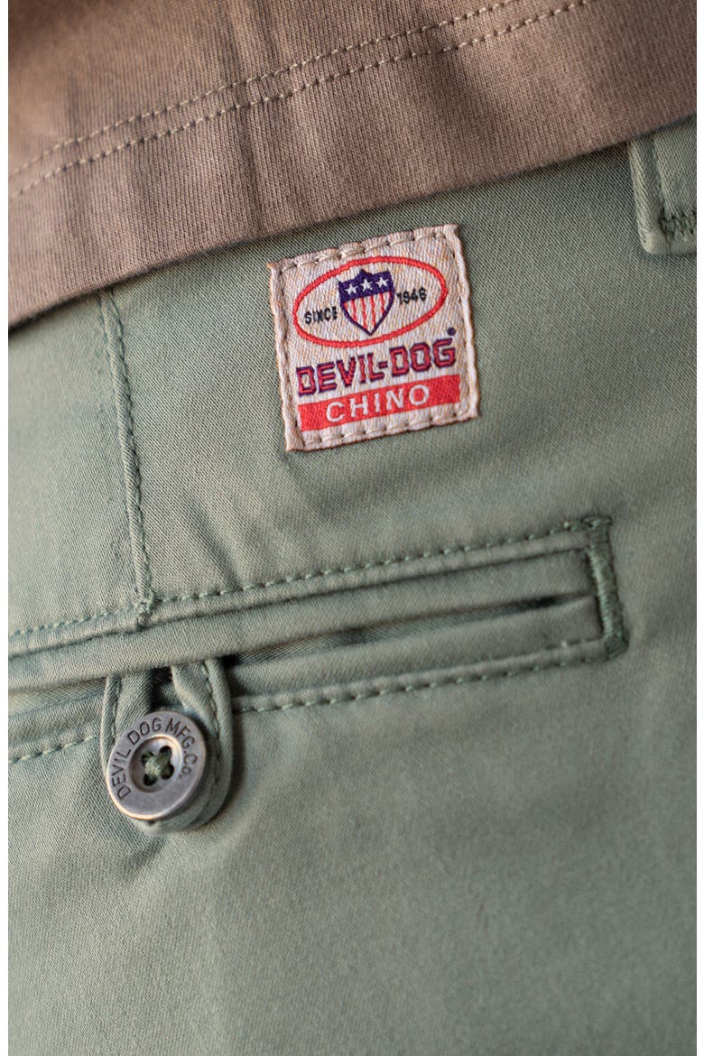 7-Inch Performance Stretch Chino Shorts, Alternate, color, SEA SPRAY