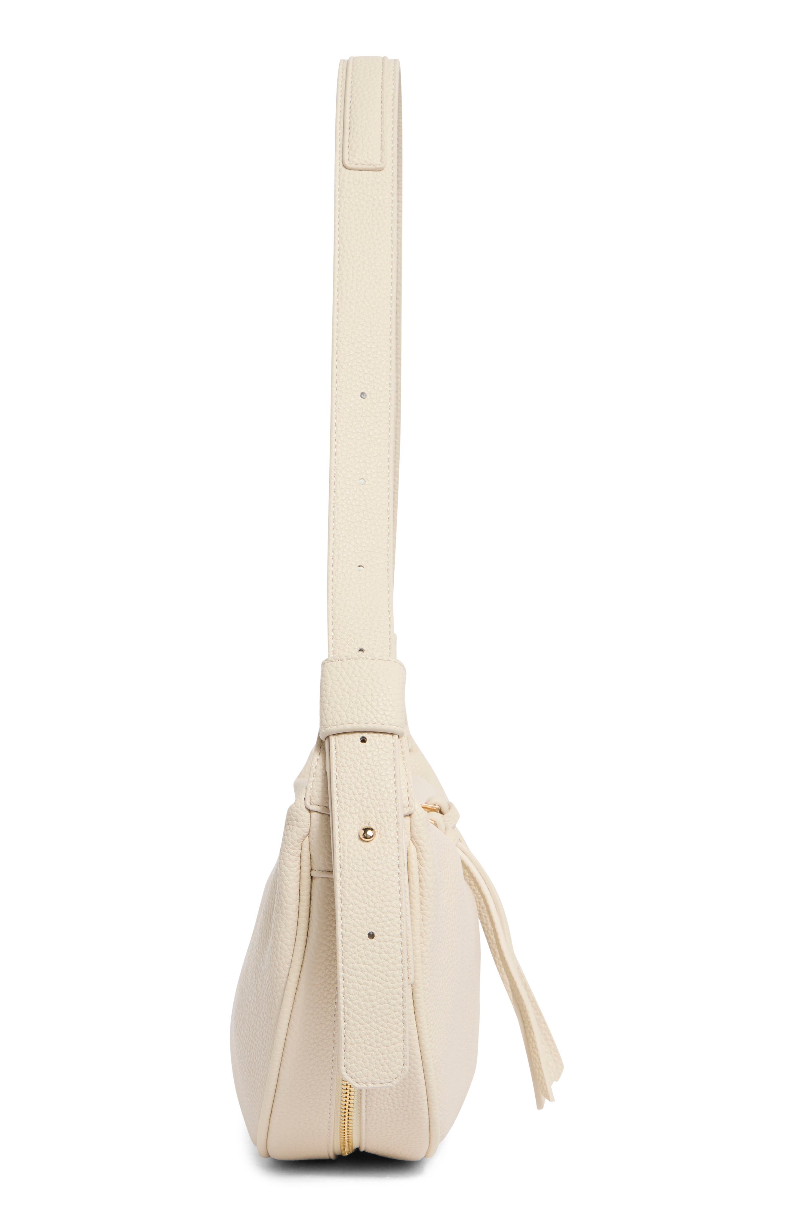 Hayden Faux Leather Crossbody Bag, Alternate, color, IVORY
