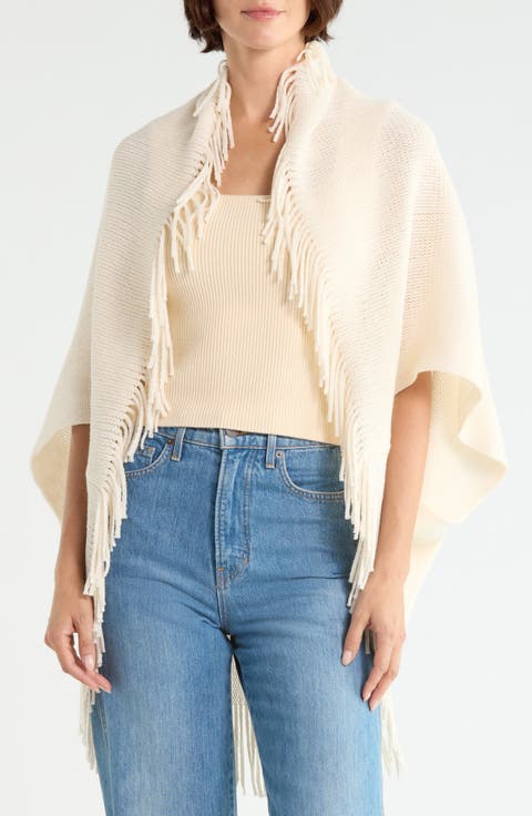 Fringe Swim Cover-Up Topper