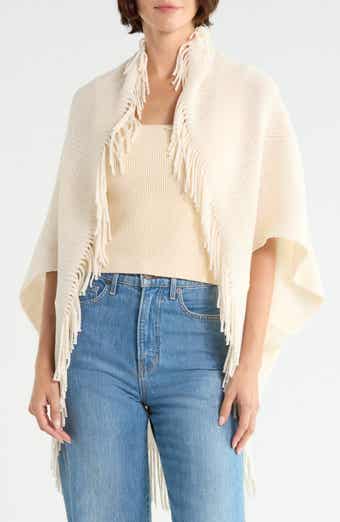 Fringe Swim Cover-Up Topper