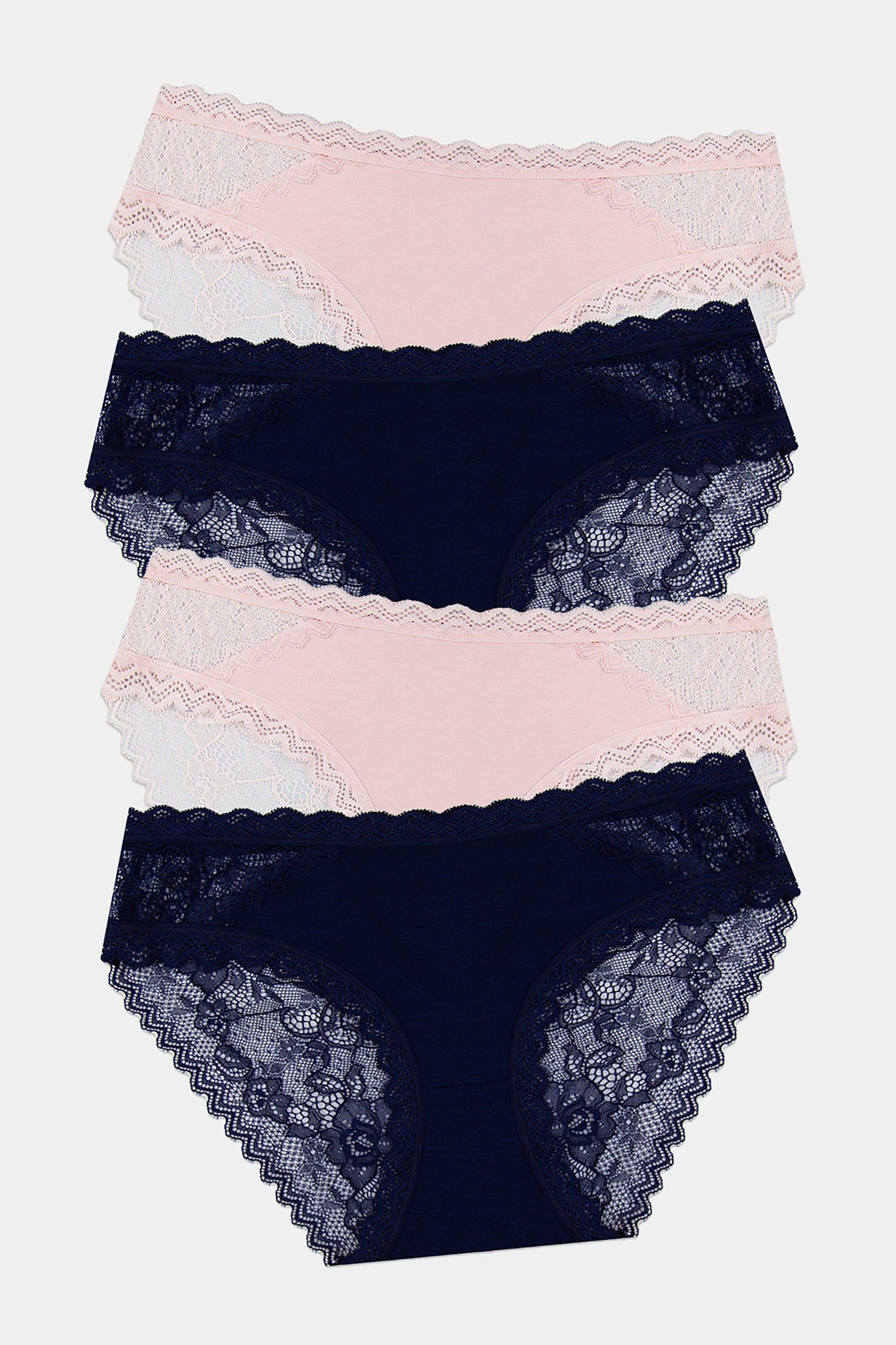 Navy & Pale Pink