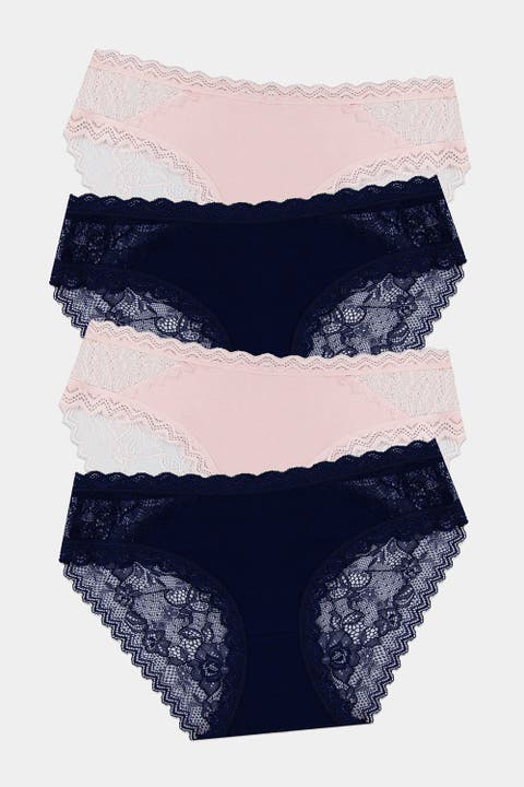Eco Lace Original Knicker Four 
Pack