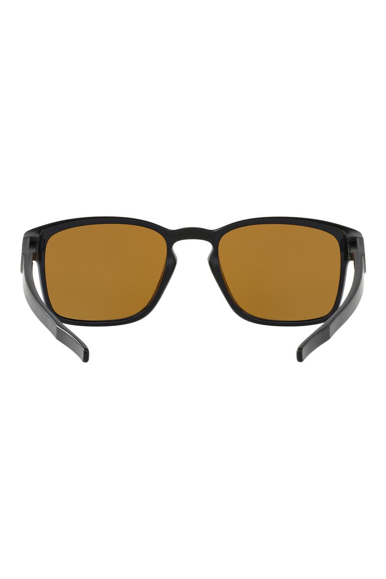 52mm Rectangular Sunglasses, Alternate, color, BLACK