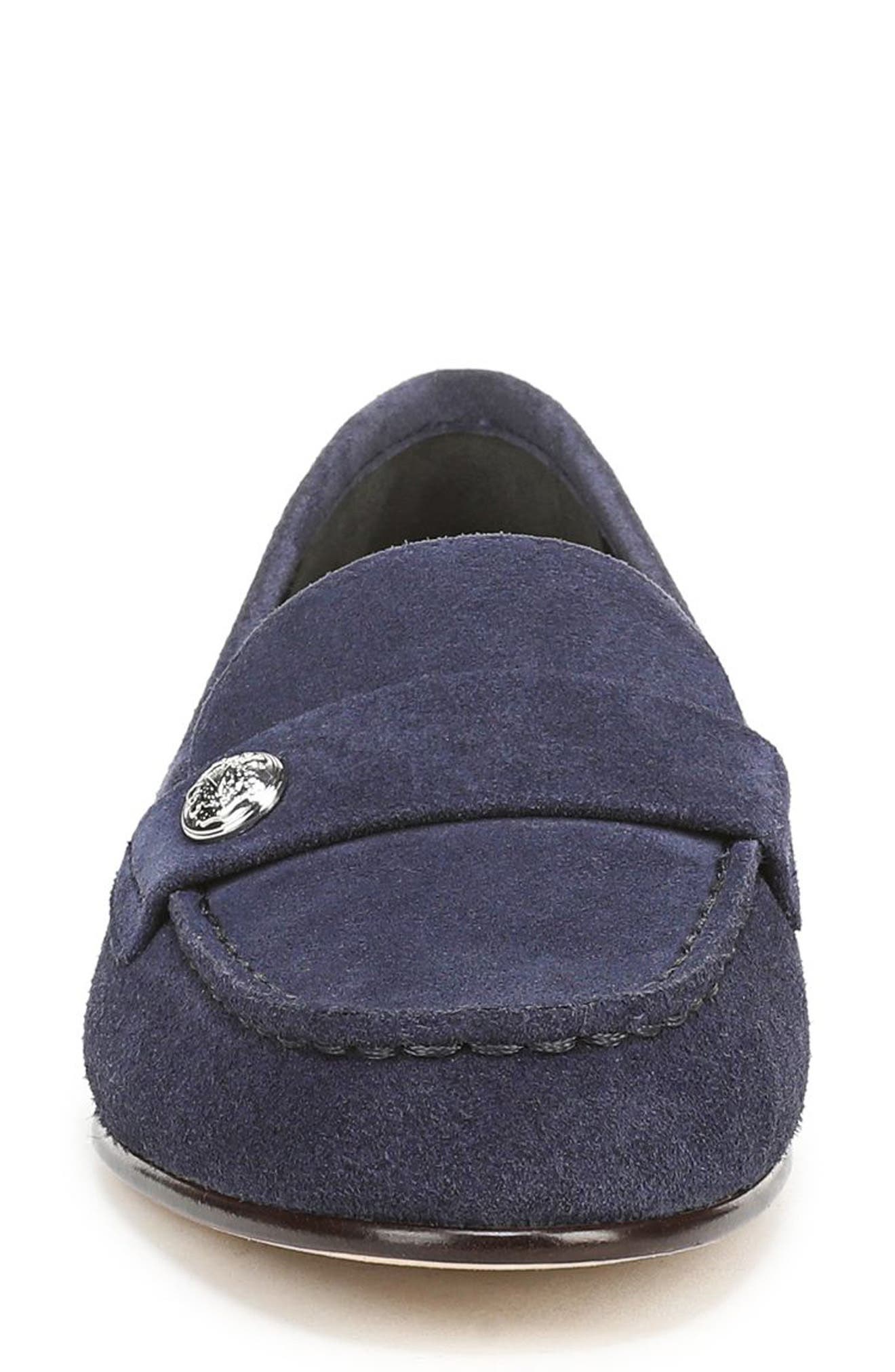 Paley Loafer, Alternate, color, NAVY SUEDE