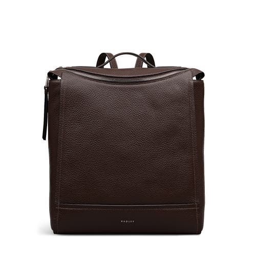 Radley Oak Street Medium Ziptop Backpack In Brown