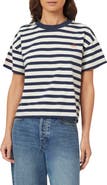 Scotch & Soda Boxy Yarn Dye Stripe T-Shirt
