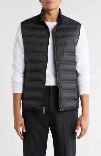 Hart Schaffner Marx Water Resistant Channel Quilted Puffer Vest