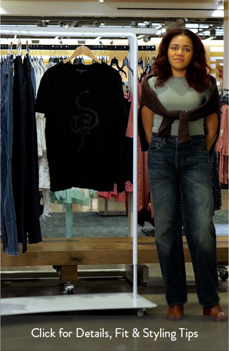 Raw Edge Organic Cotton Graphic T-Shirt, sales video thumbnail