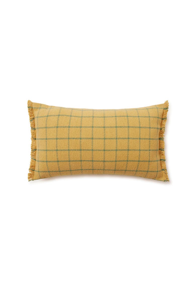 Cushion Geo Block, Main, color, Dark Honey, Landon Frost