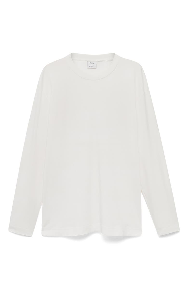 MANGO Regular Fit Long Sleeve T-Shirt, Alternate, color,