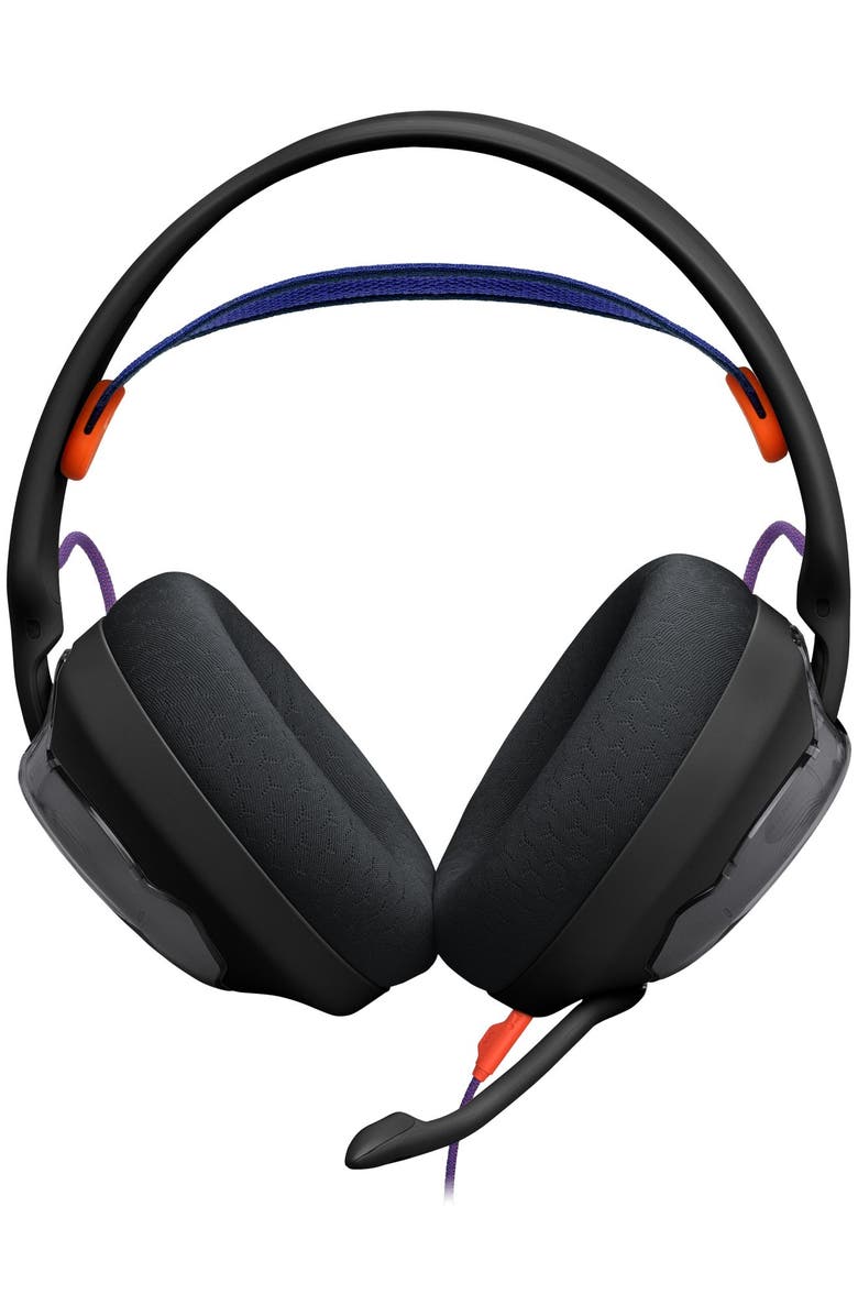 JBL Quantum 250 Over Ear Wired Multiplatform Gaming Headset, Alternate, color, Black