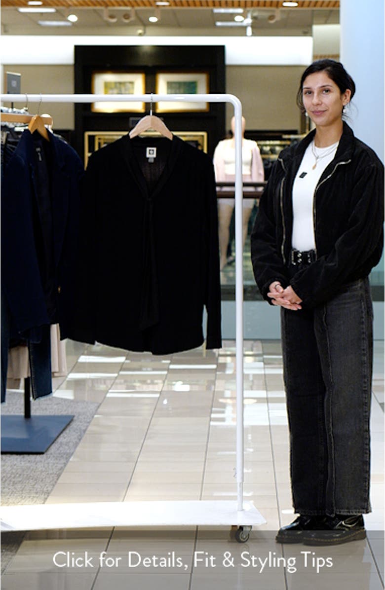 Mixed Media Jersey & Satin Top, sales video thumbnail