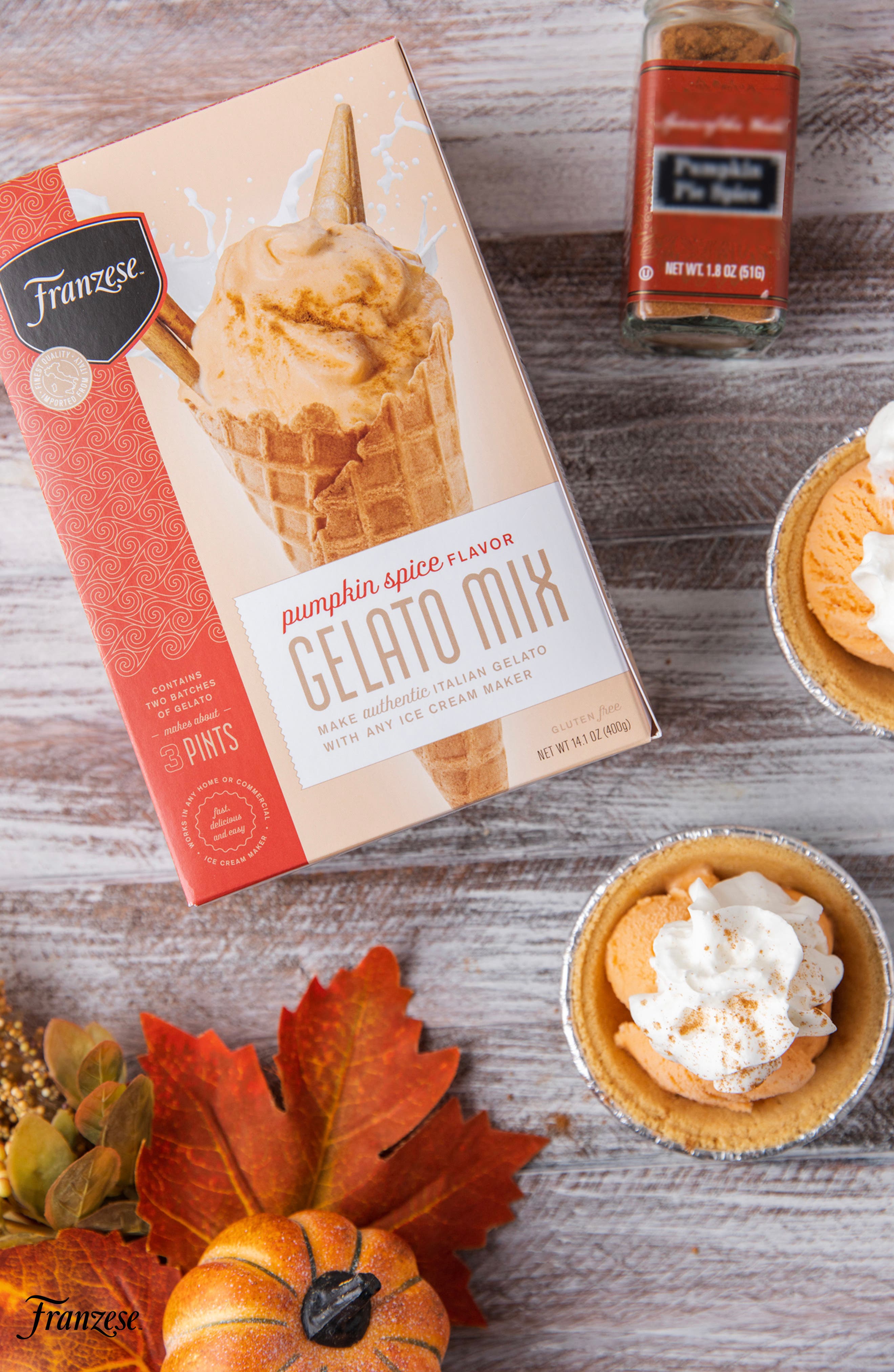 FRANZESE Two-Pack Pumpkin Spice Gelato Mix | Nordstromrack
