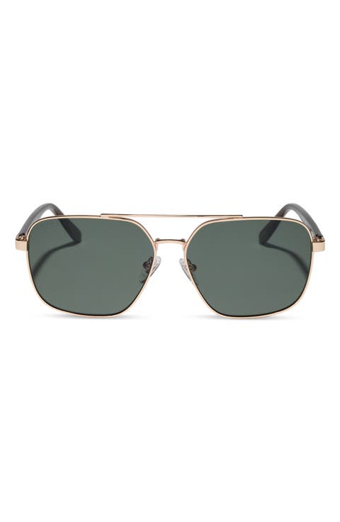 Bowie Square Aviator Sunglasses