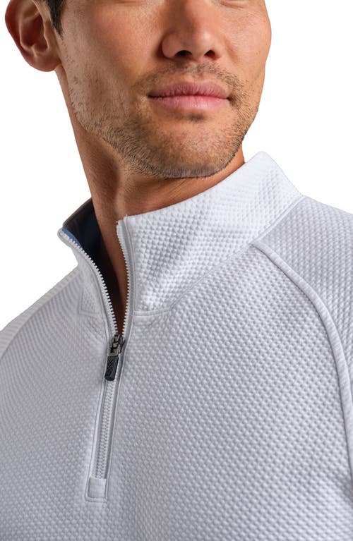 Rhone Founders Golf Quarter Zip In Bright White