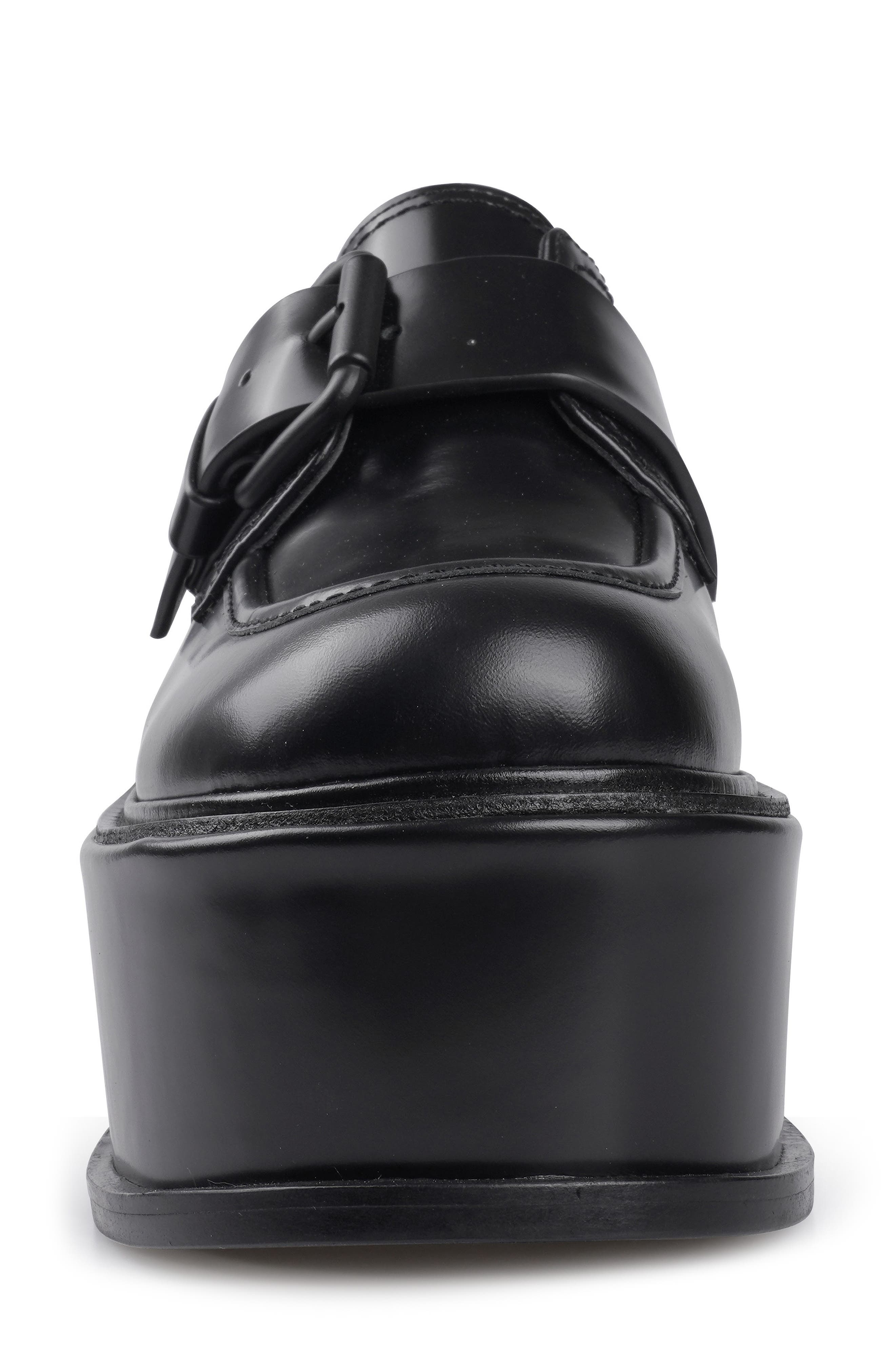 Artisan Crafted By Zigi Fabby Platform Derby, Alternate, color, Black Leather