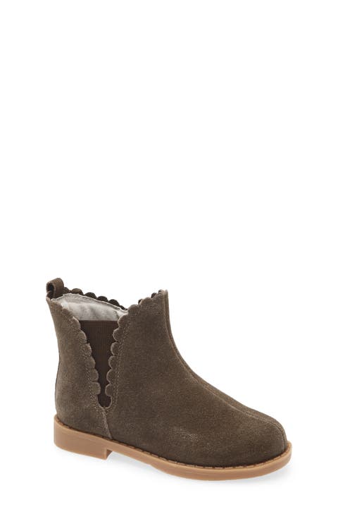 Kids' Nicola Scalloped Bootie (Walker, Toddler & Little Kid)