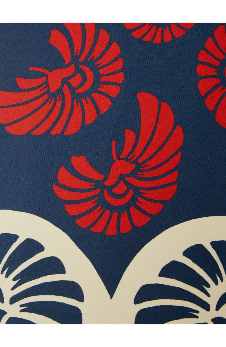 La DoubleJ 24/7 Summer Dress Palmetto Placée Navy, Alternate, color, 