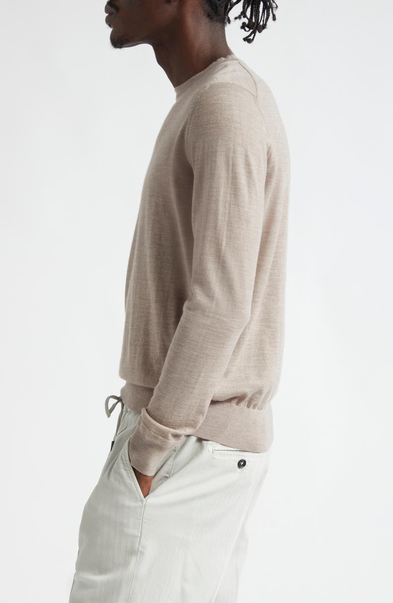 ISAIA Wool Crewneck Sweater, Alternate, color, 