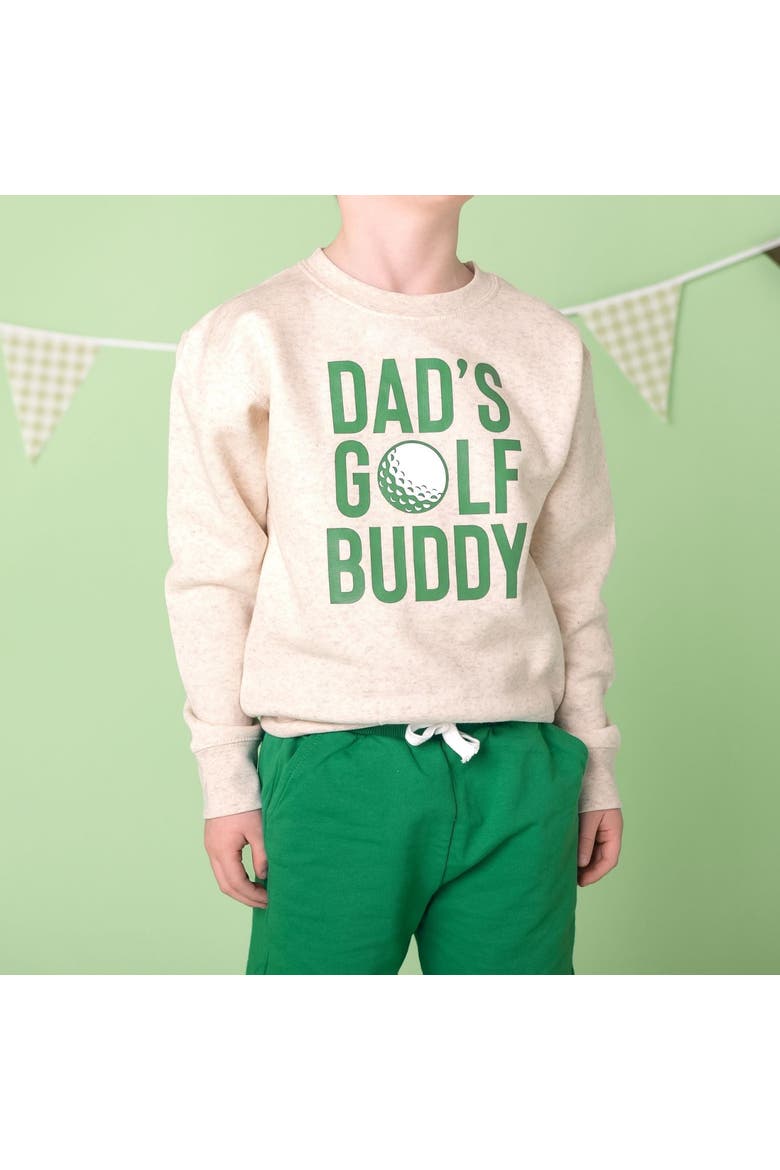 Dad's Golf Buddy Sweatshirt, Alternate, color, Natural Heather