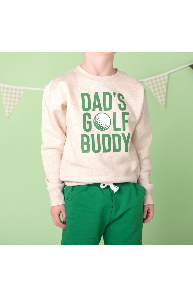 Sweet Wink Dad's Golf Buddy Sweatshirt, Alternate, color, Natural Heather