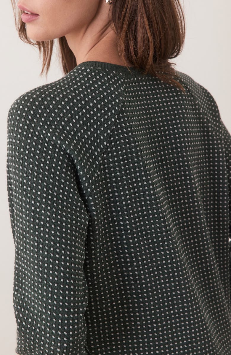 Marine Layer Daisy Textured Stitch Sweater, Alternate, color,