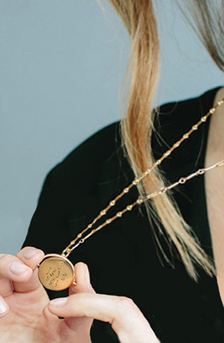 lulu dk Love Love Code Charm Necklace, Alternate, color,