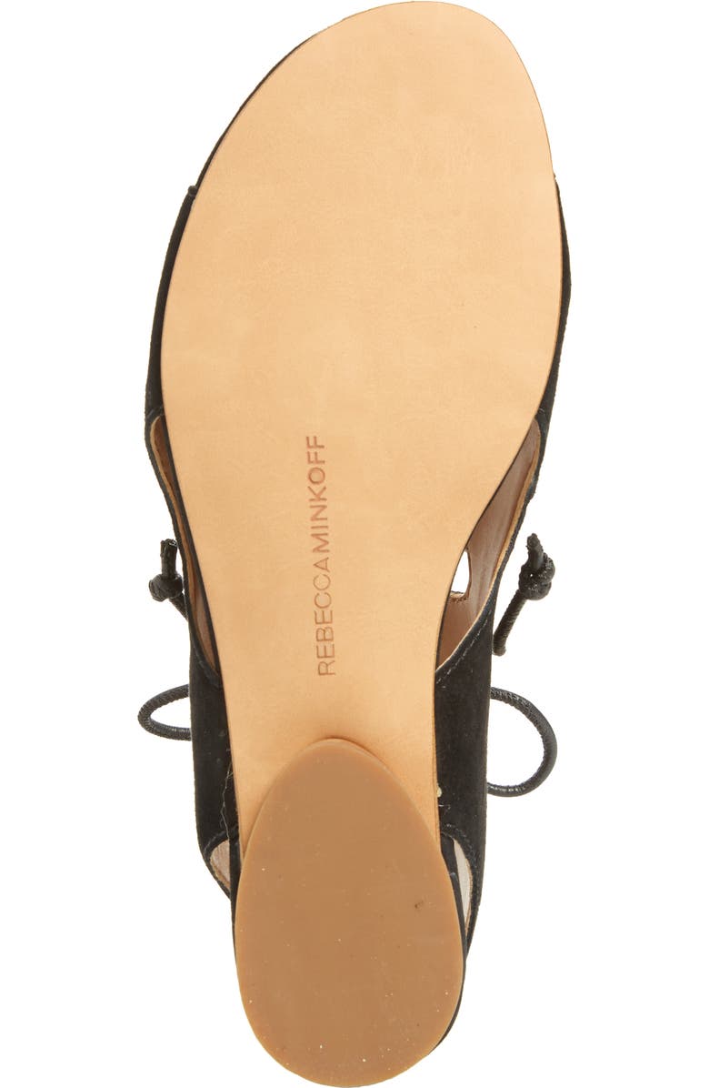 Rebecca Minkoff Kyla Ghillie Sandal, Alternate, color,