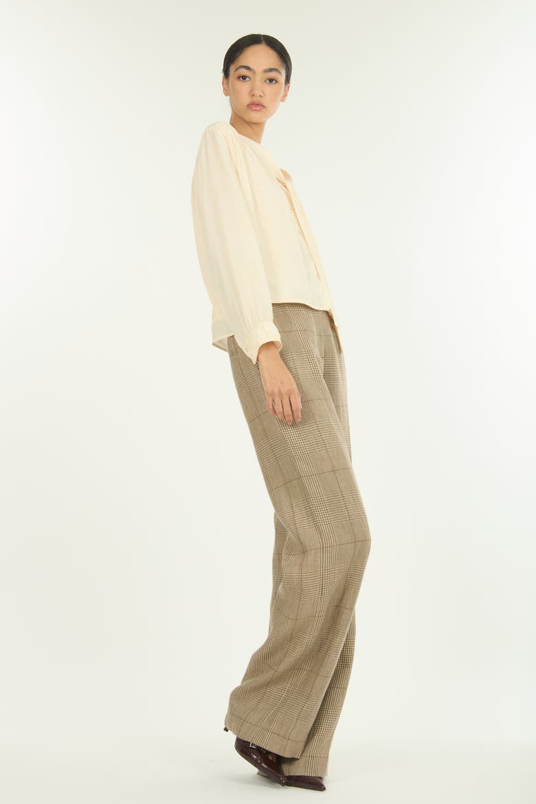 Eliza Blouse, Alternate, color, Crème