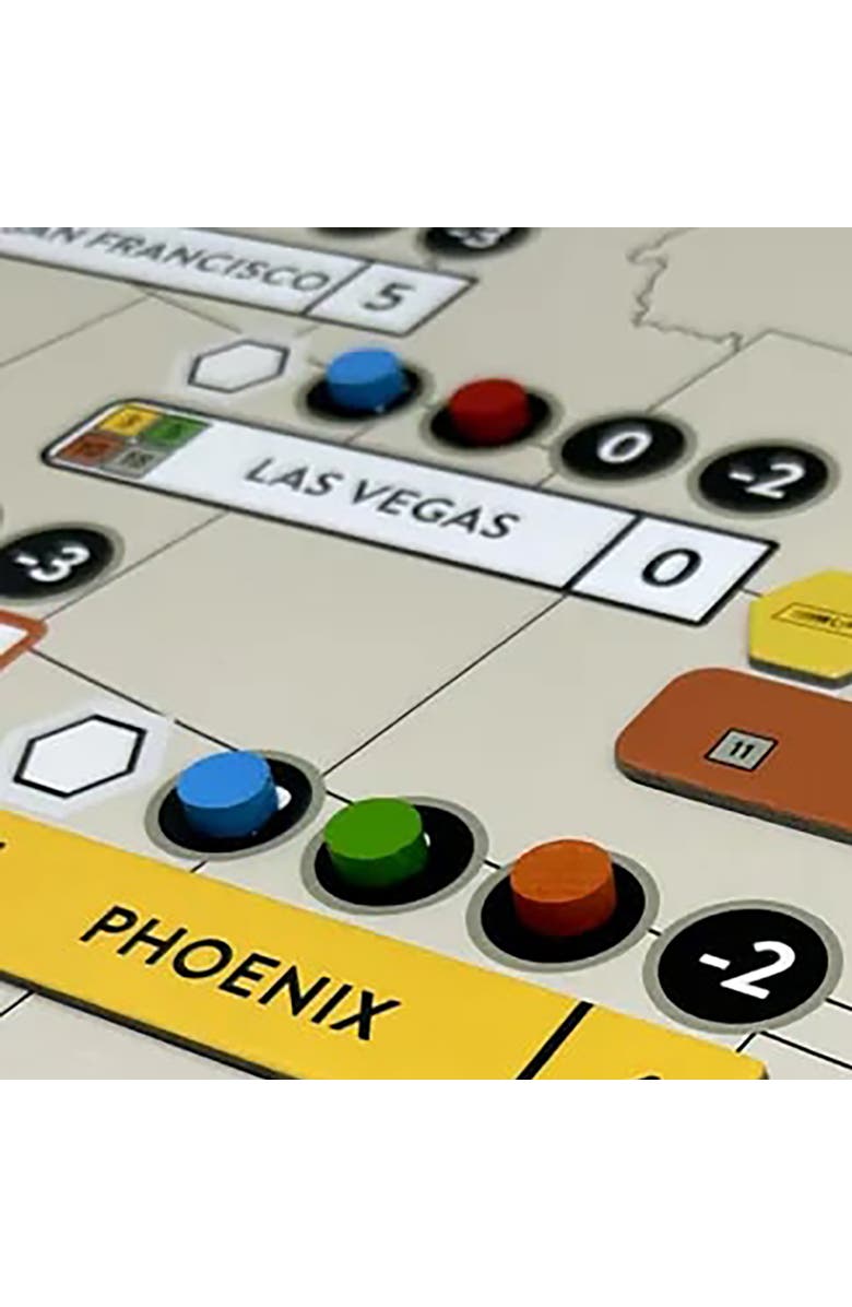 Rio Grande Games 1930, The Golden Ages of Airlines Wealth Building Economic Board Game, Alternate, color, 