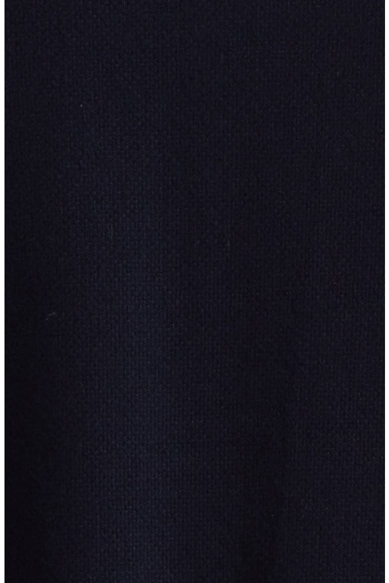 Monogram Cotton Crewneck Sweater, Alternate, color, NAVY/ NAVY