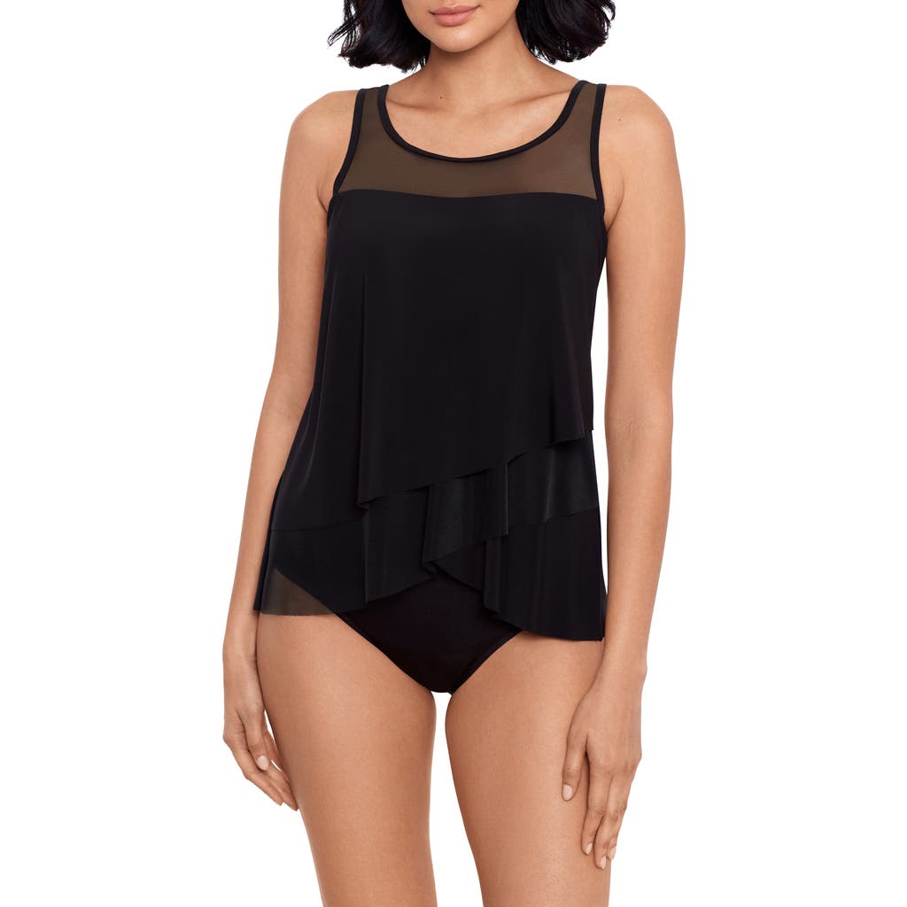 Miraclesuit ® Illusionist Tankini Top In Black