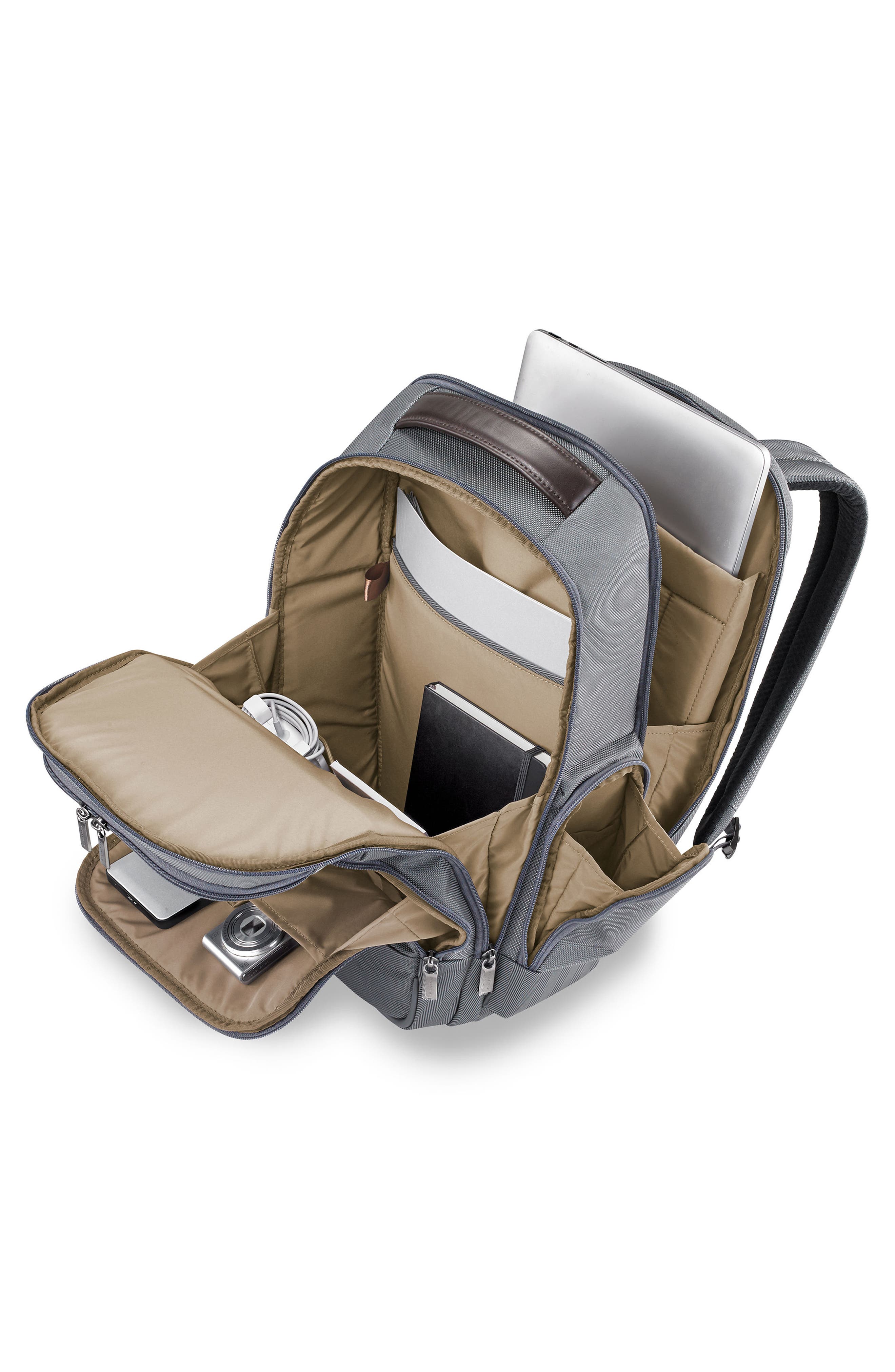 @work Large Cargo Backpack, Alternate, color, GREY