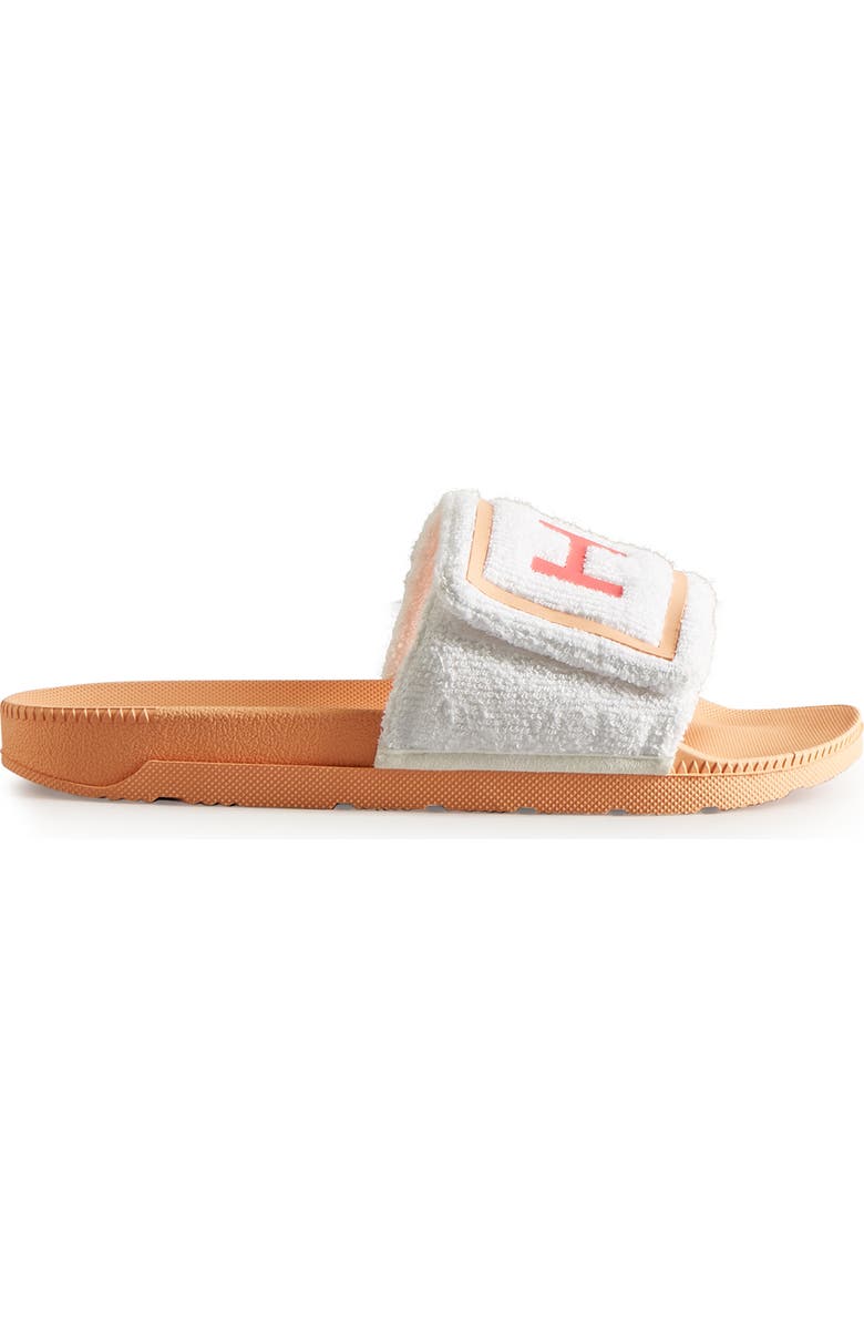 Hunter Original Terry Slide Sandal, Alternate, color,