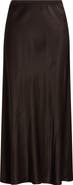 Nordstrom Bias Cut Satin Maxi Skirt