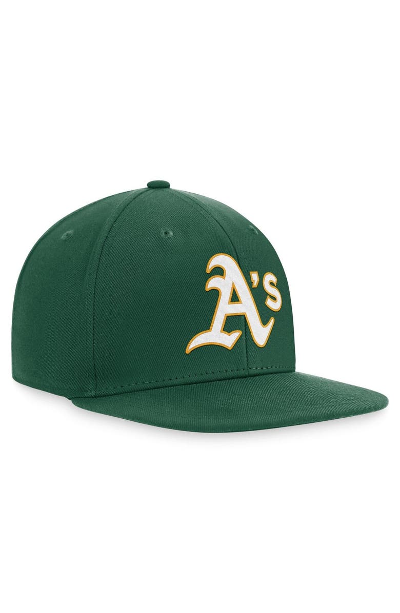 Nike Men's Nike Green Oakland Athletics Primetime Pro Snapback Hat, Alternate, color,