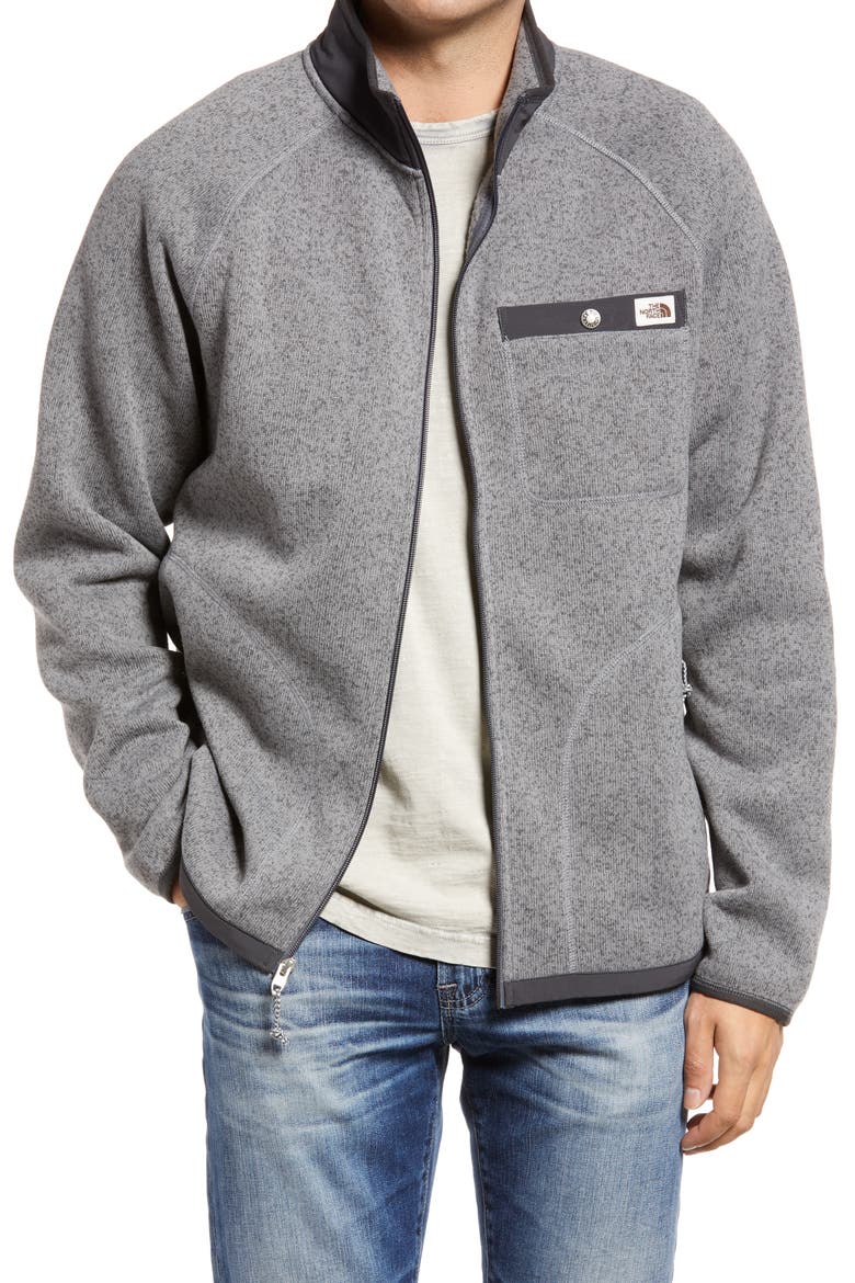 Men's Gordon Lyons Full Zip Jacket, Main, color, TNF MEDIUM GREY HEATHER