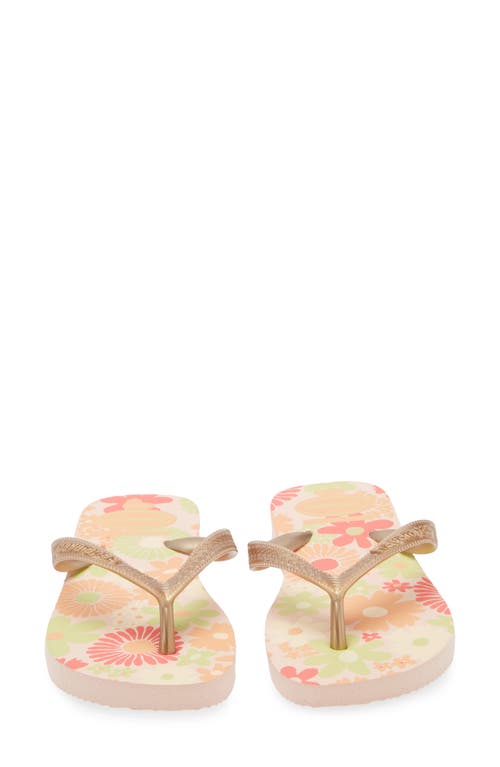 Havaianas 'flores' Flip Flop In Ballet Rose