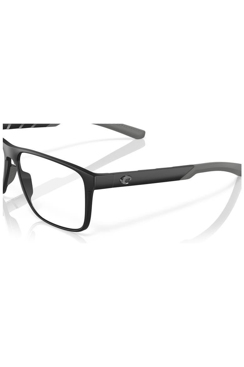 57mm Square optical glasses, Alternate, color, Black