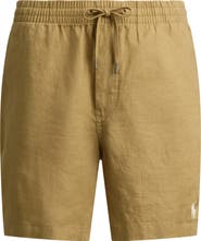 Polo Ralph Lauren Polo Prepster 6-Inch Drawstring Linen Shorts