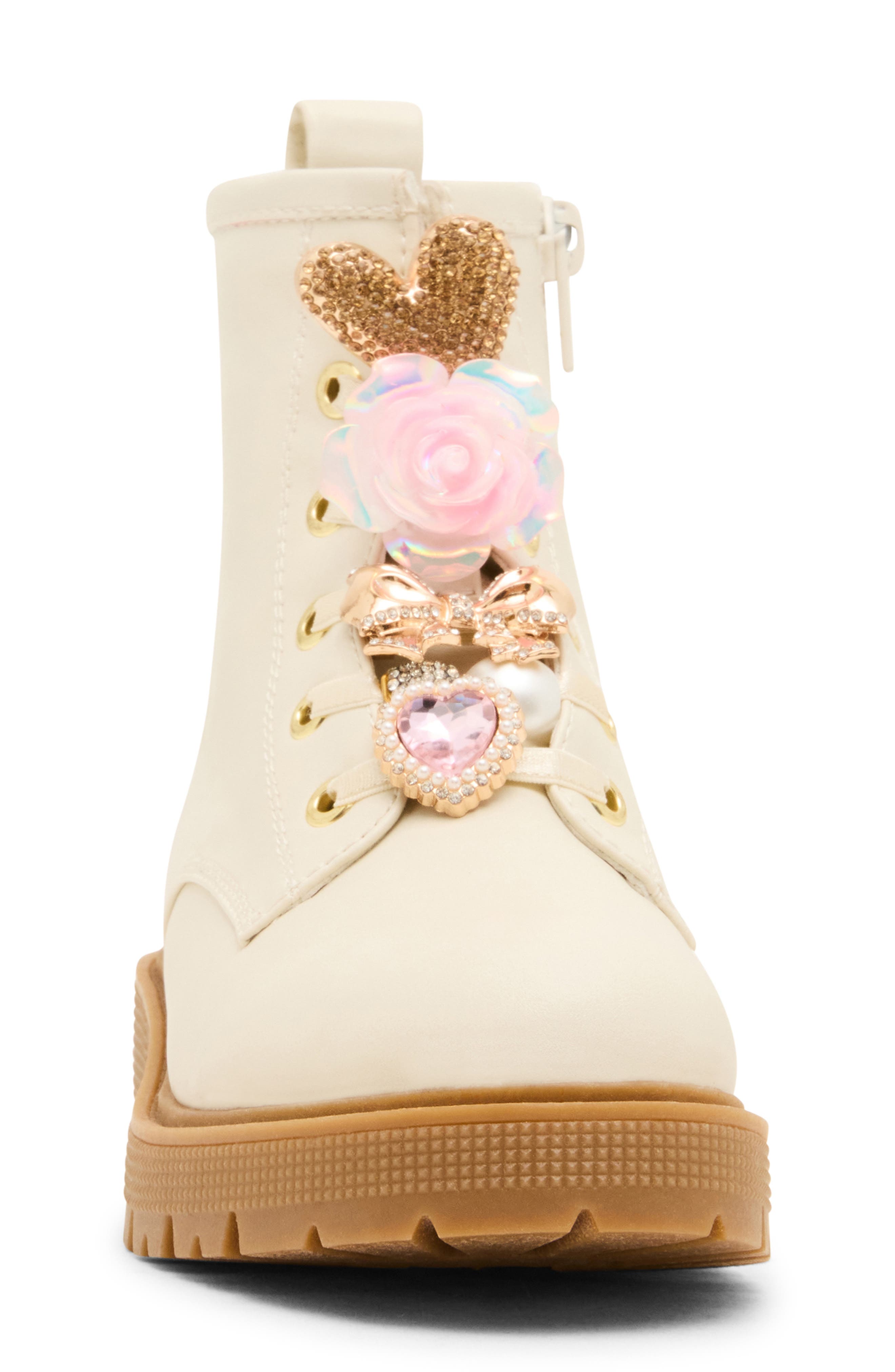 Kids' Jcharms Boot, Alternate, color, BONE