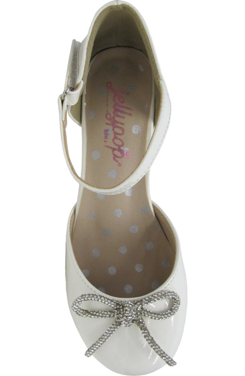 JELLYPOP Kids' Audrina Bow Pump, Alternate, color, White