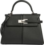 JW PEI Large Elise Faux Leather Top Handle Bag