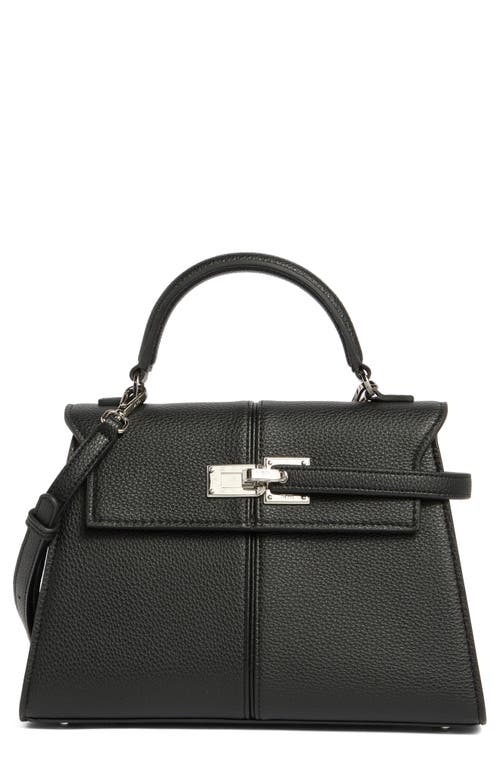 JW PEI Large Elise Faux Leather Top Handle Bag in Black at Nordstrom