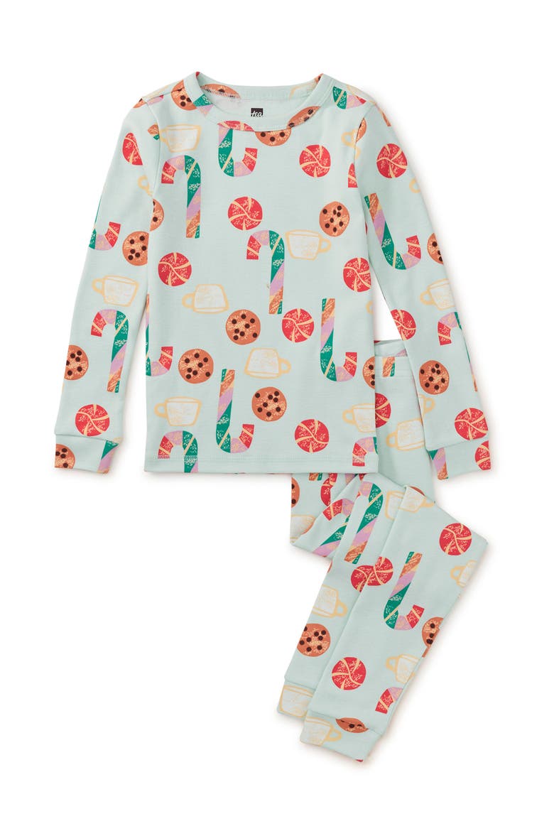 Goodnight Pajama Set, Main, color, Milk & Cookies