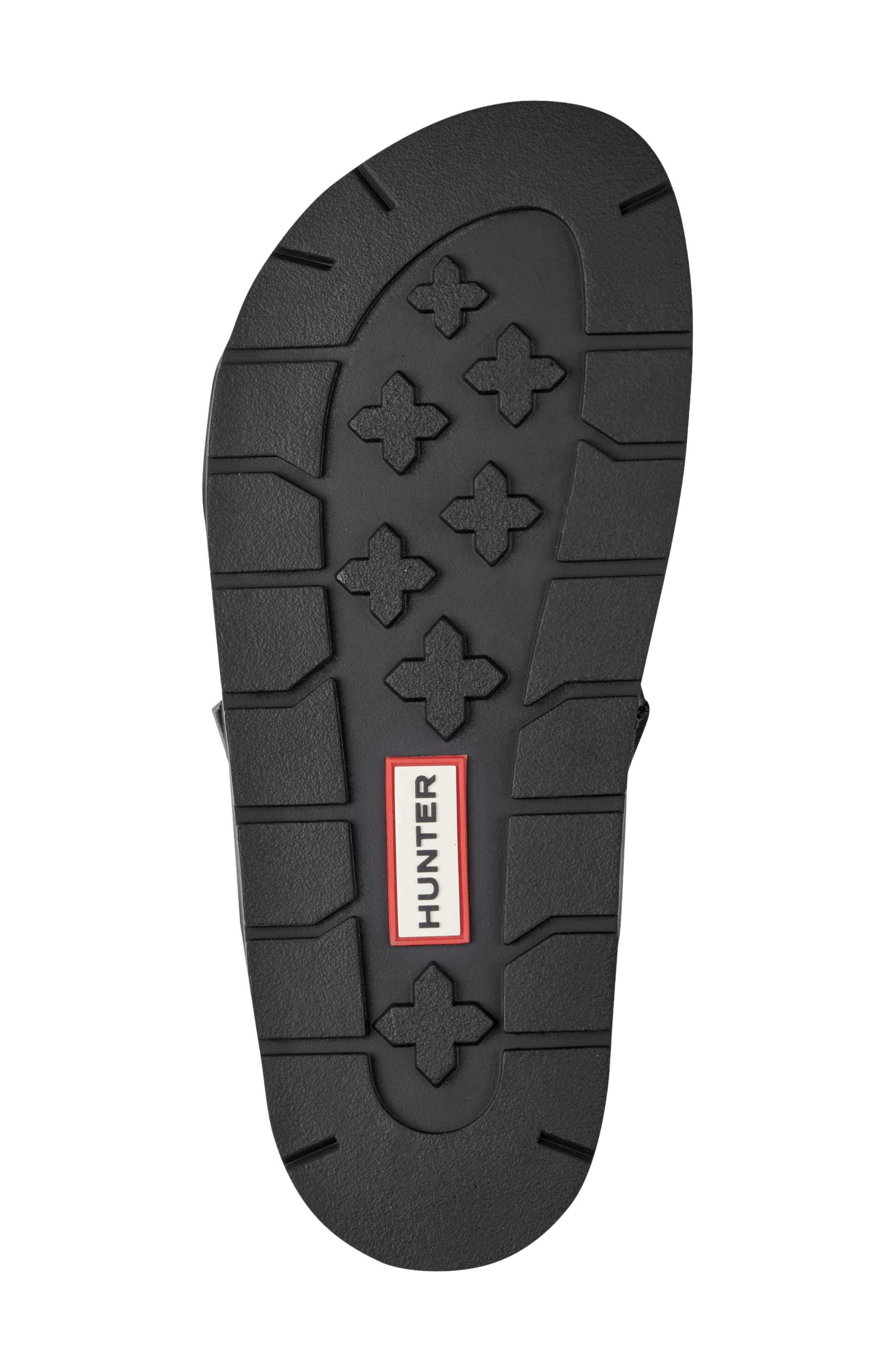 Hunter Rylee Slide Sandal, Alternate, color, Black 001