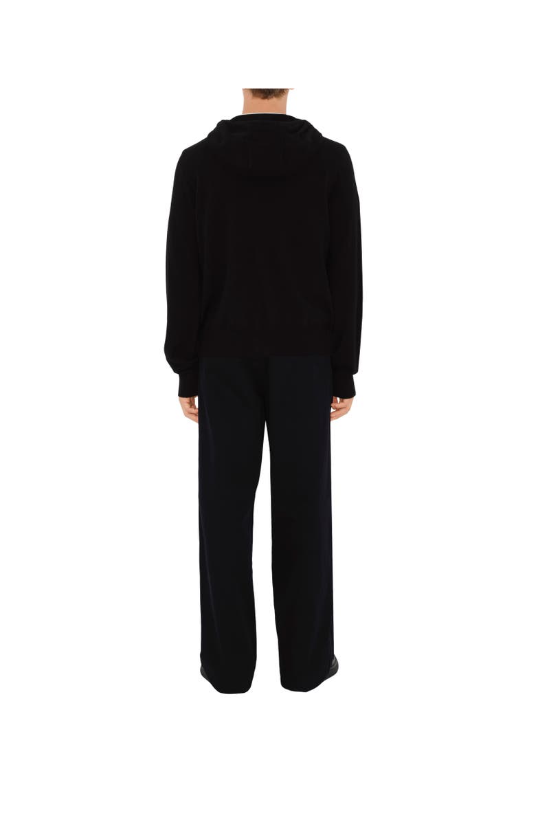 Burberry Cashmere Blend Zip Hoodie, Alternate, color, 