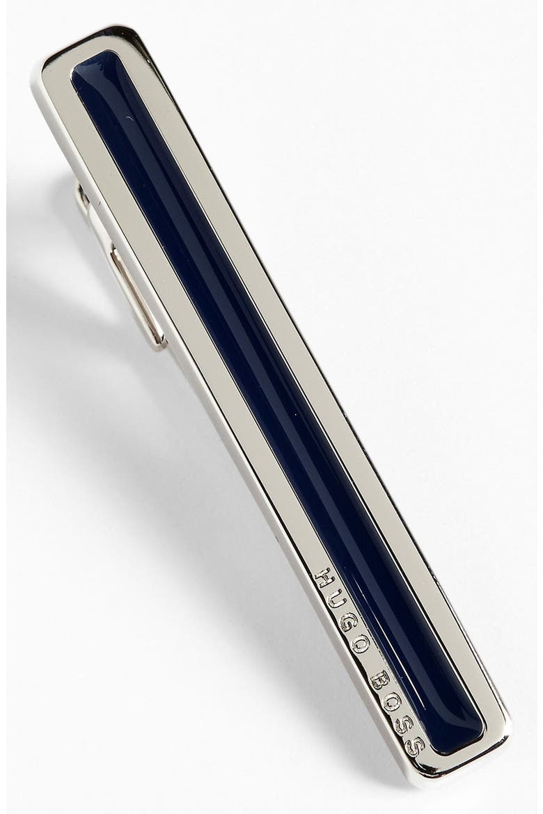 HUGO BOSS 'Timony' Tie Clip, Main, color, NAVY