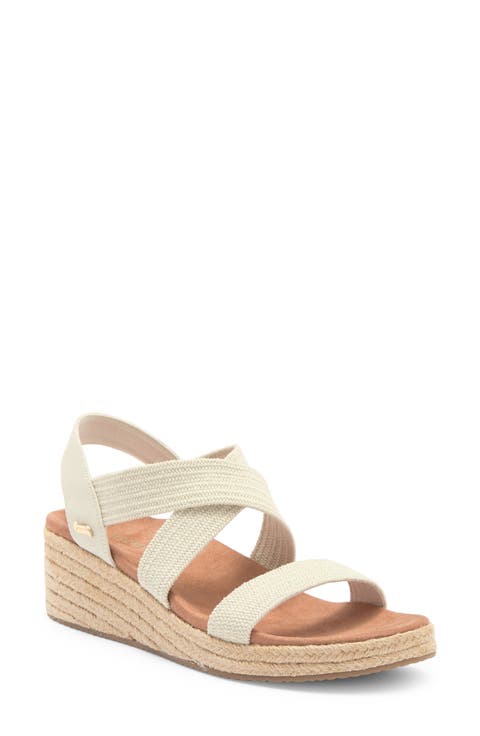 x Martha Stewart Arch Fit® Beverlee Espadrille Wedge Sandal (Women)