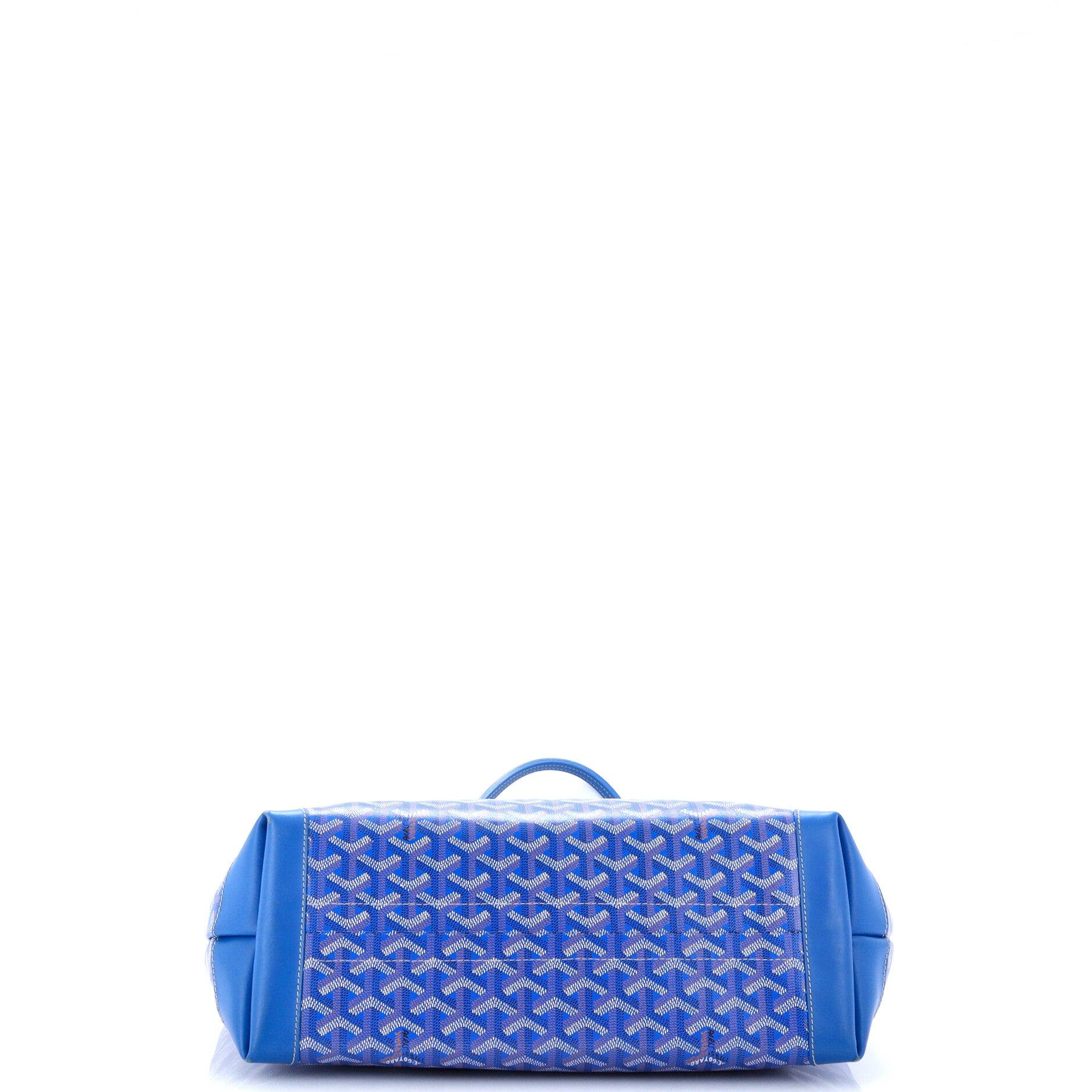 Bellechasse Bag Coated Canvas PM, Alternate, color, Blue
